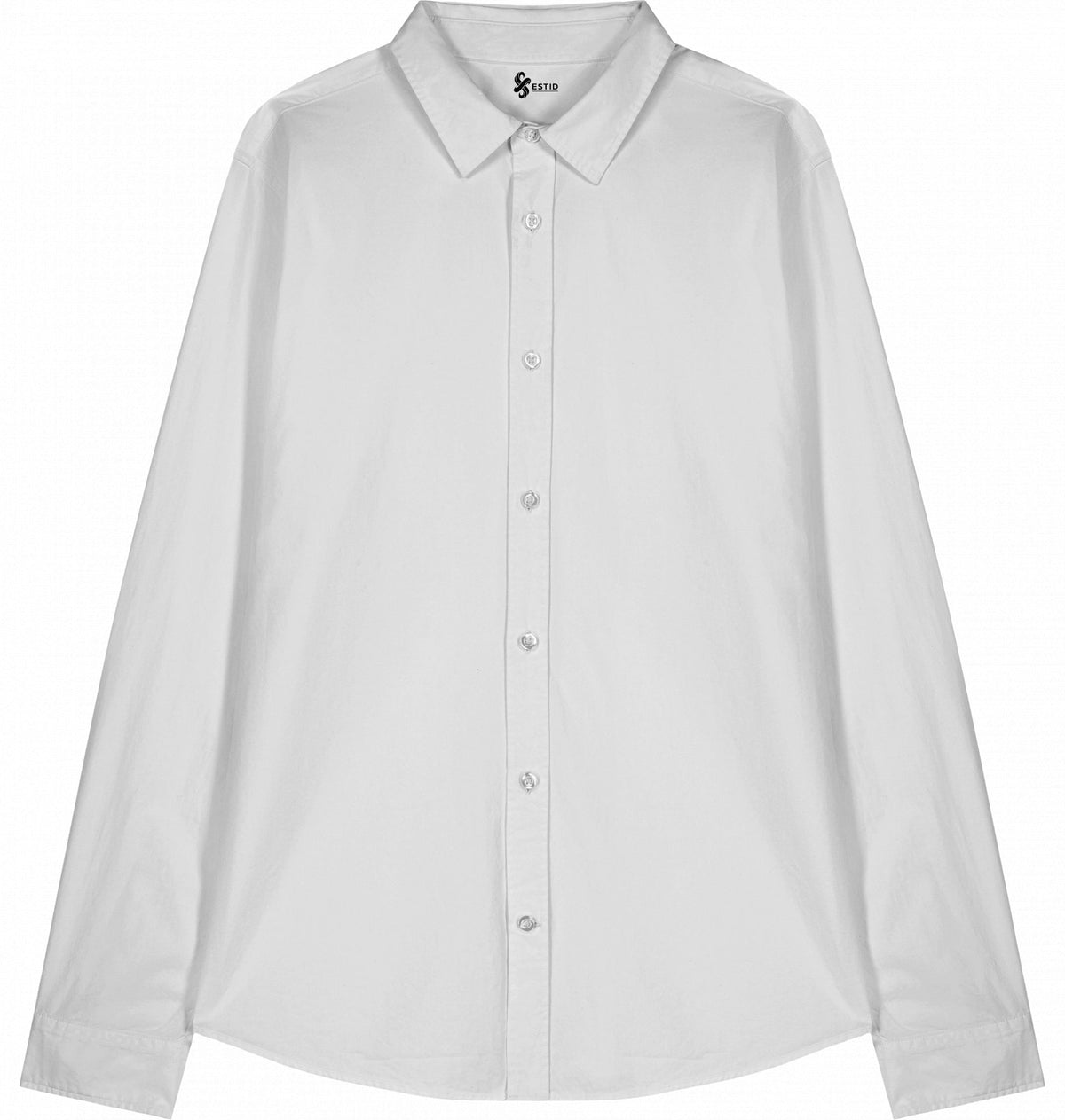 Minimalistische Damen Hemdbluse aus Organic Cotton | ESTID