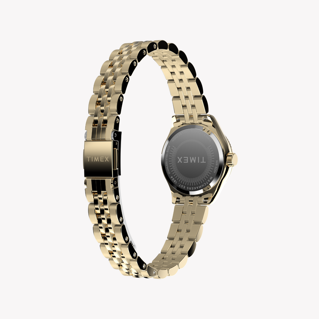 Timex Women's Gold-Tone Watch, Gold/Pink | Tw2w90800